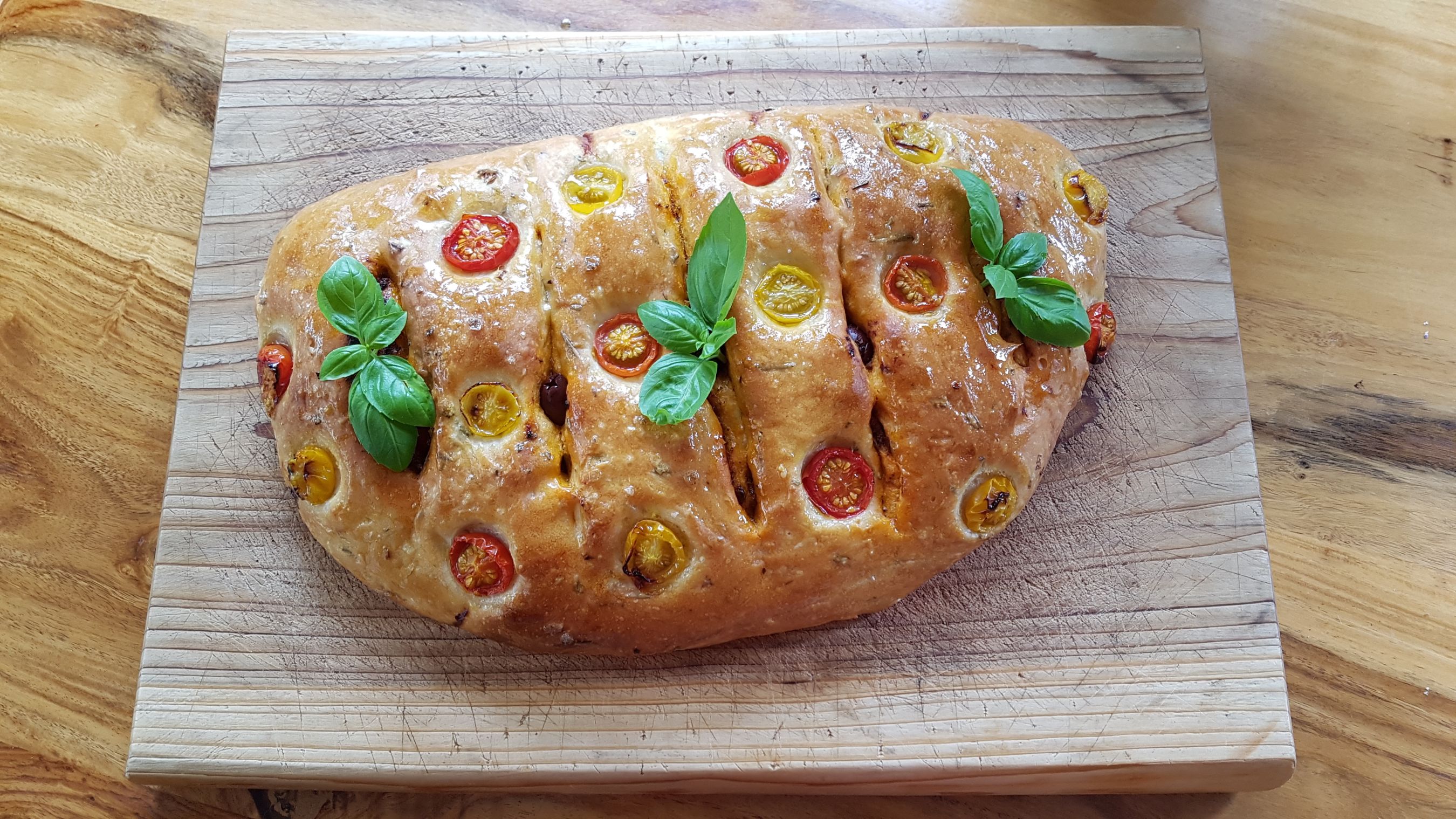 Summer Feasting – Stuffed Focaccia