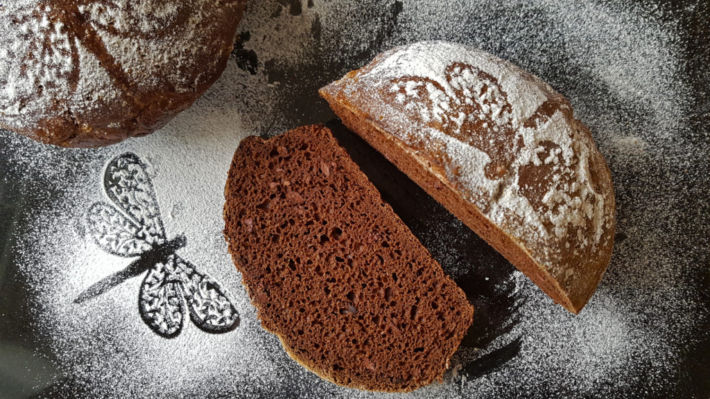 Chocolate Gluten free sourdough bread